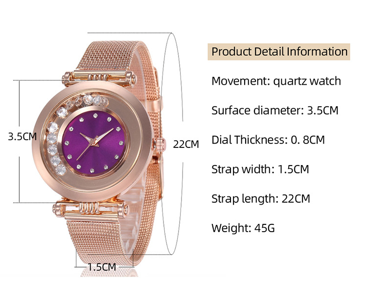 ست دوتیکه ساعت و دستبند زنانه  کد80091