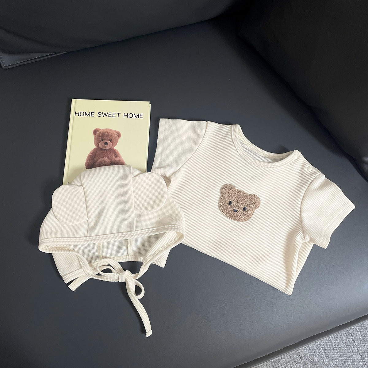 لباس سرهمی نوزادی  بچگانه 2 ماه تا 2سال کد 11956