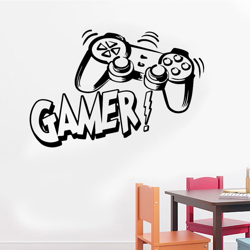 برچسب دیواری  GAMER کد80447