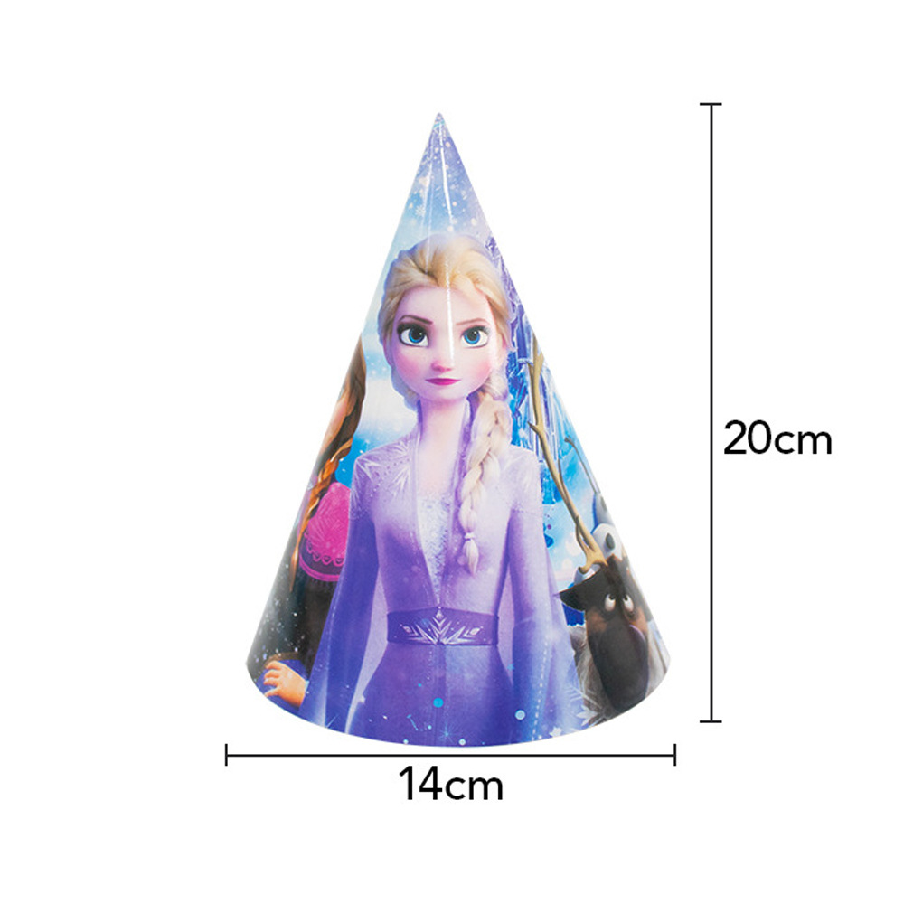 ست 9 تیکه تم تولد دخترانه طرح Frozen  کد 40794