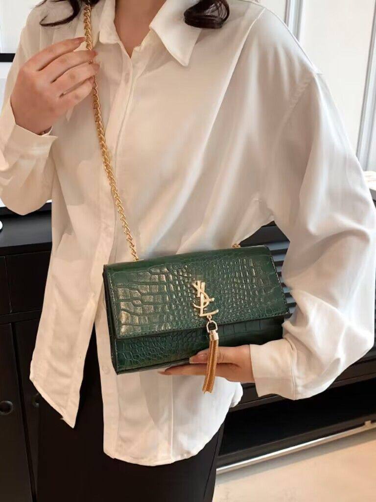 کیف زنانه برند YSL کد 60650