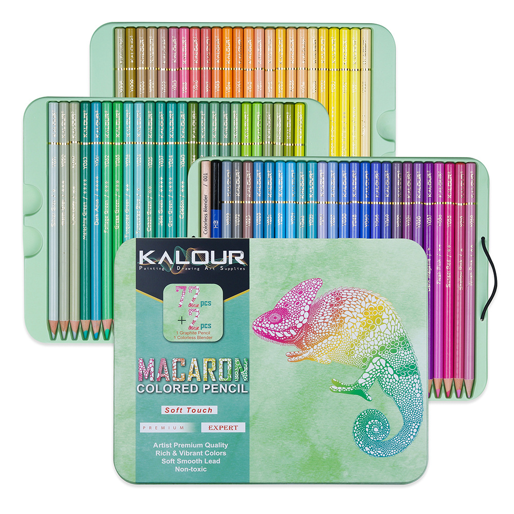 ست 72 تایی مداد رنگی برند KALOUR کد41015