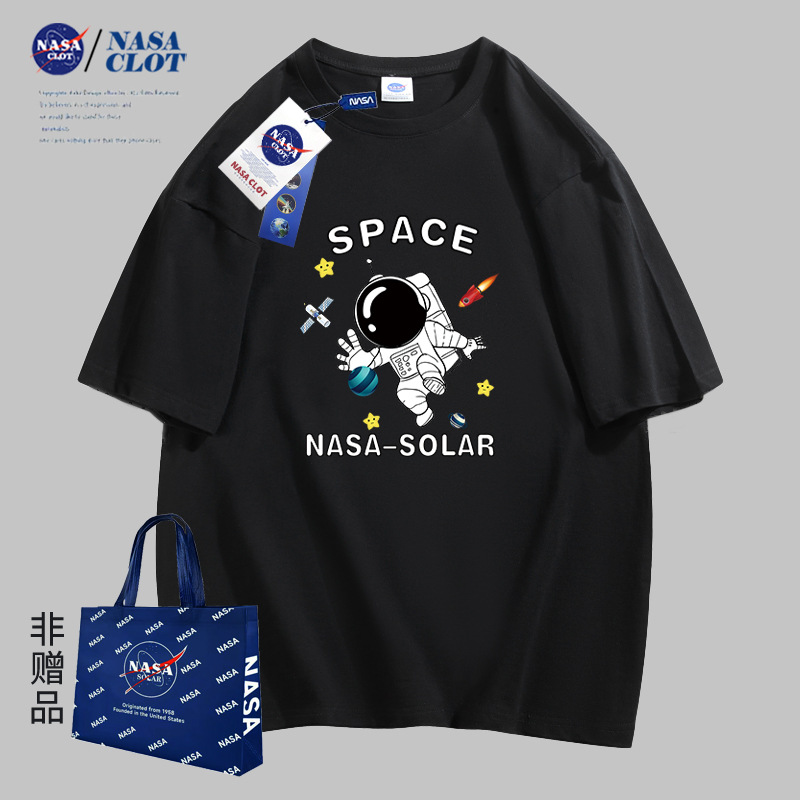 تی شرت مردانه NASA طرح فضانورد سایز S تا 4XL کد 12322