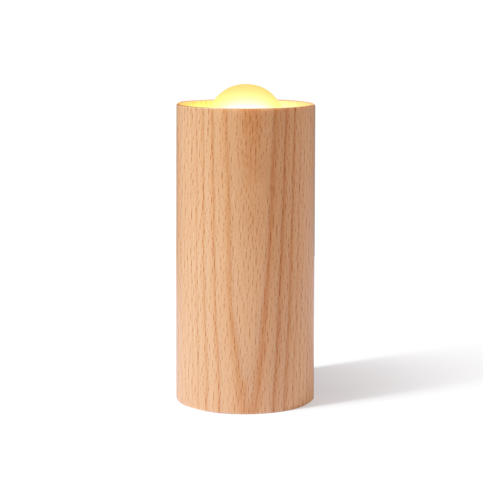 چراغ مدل شمع چوبی قابل شارژ کد 41308