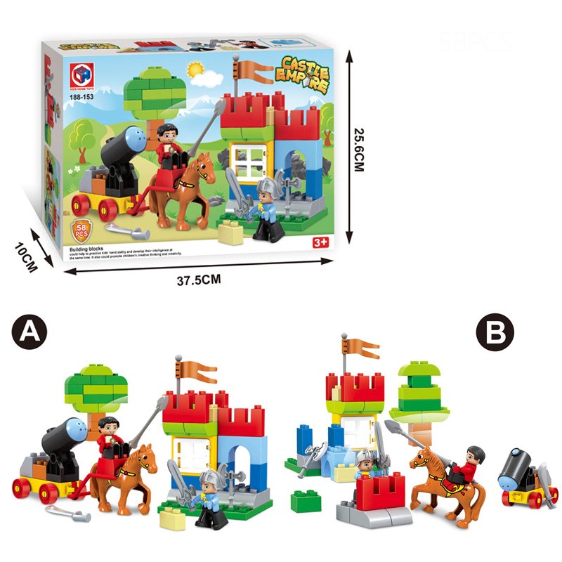 اسباب بازی لگو برای پسر و دختر 3 تا 6 ساله کد 71258